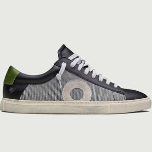 Oliver Cabell Low 1 Shamrock Sneakers EU 42 White Black Green US 10.5W M9